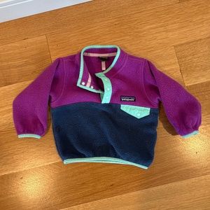 Patagonia Snap-T fleece pullover - 12-18M